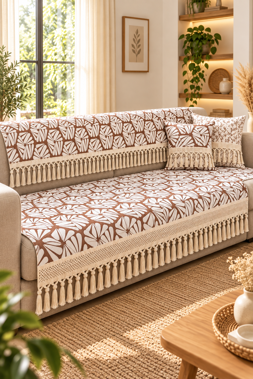 Panda Corner Sofa Set | Pillow Back